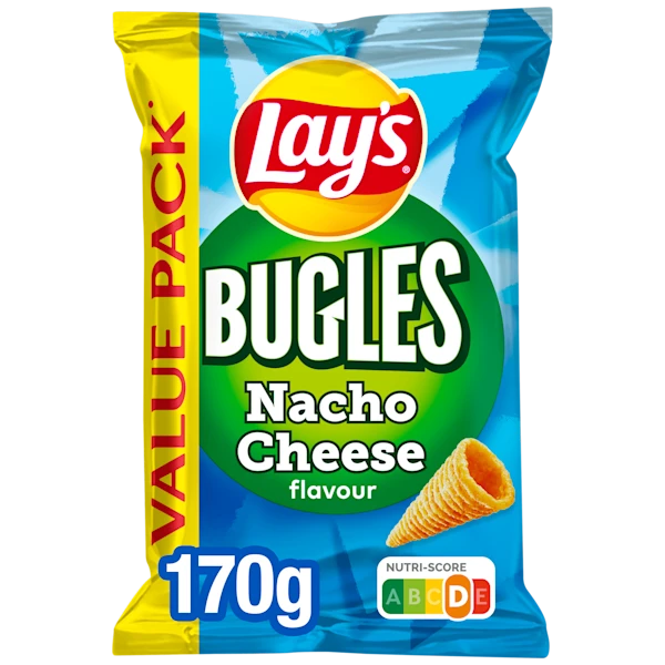 Lays Bugles nacho cheese