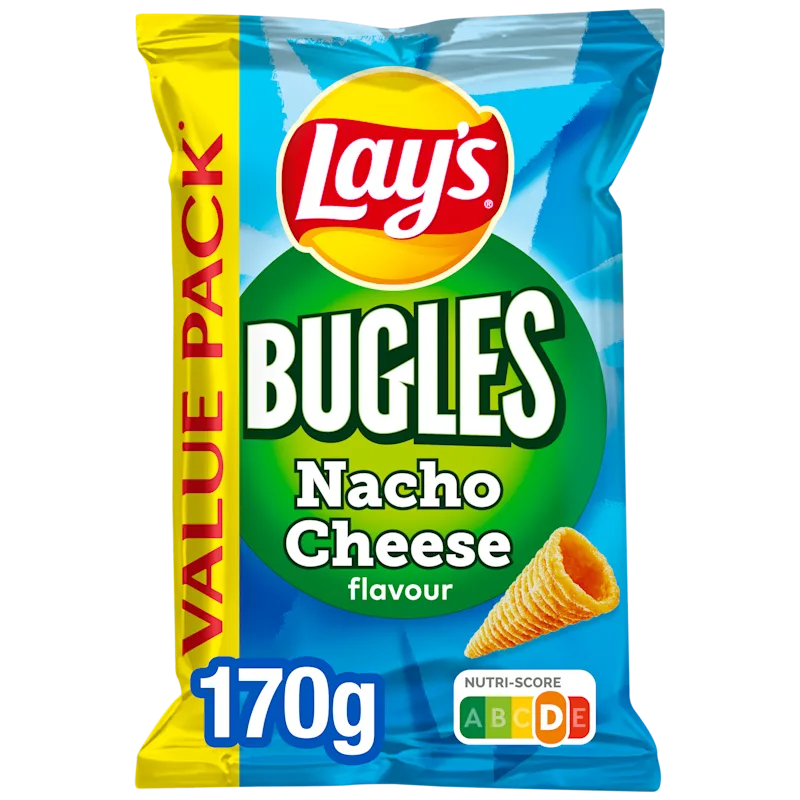 Lays Bugles nacho cheese