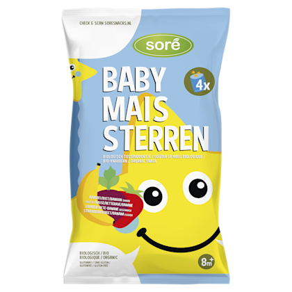 mais sterren 8m+ banaan biet aardbei