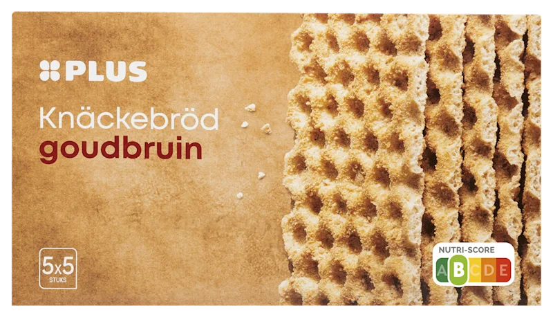 PLUS Knackebrod goudbruin