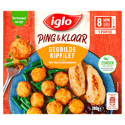 Ping & Klaar Gegrilde kipfilet