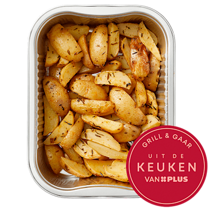 Cajun aardappelwedges met tijm