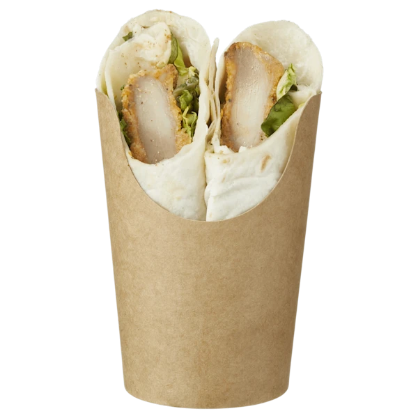 Uit de keuken van PLUS Wrap krokante kip honing mosterd