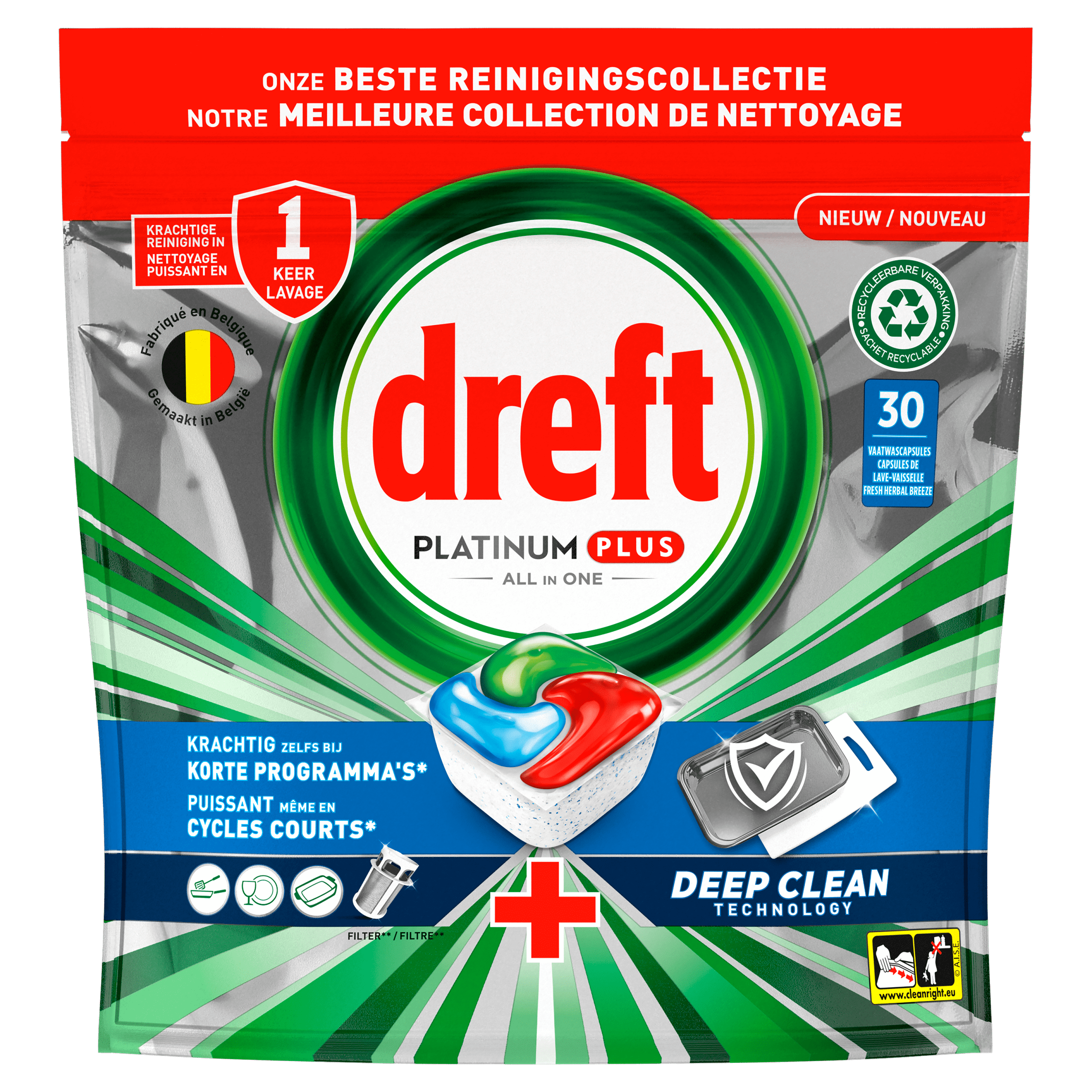 DREFT Platinium Deep Clean 30d