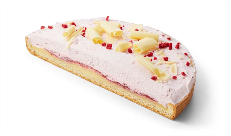 PLUS Korenlanders Frambozenvlaai half