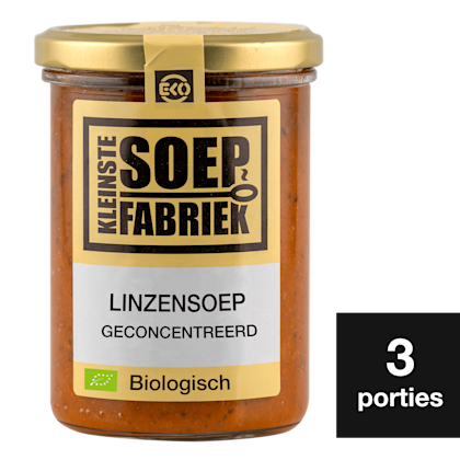 Linzensoep biologisch - PLUS