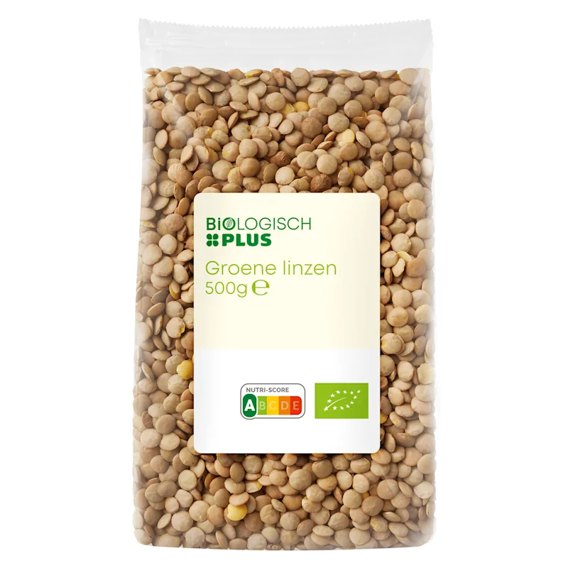 Biologisch PLUS Linzen groen