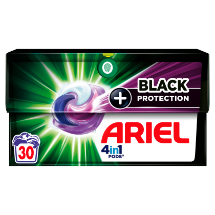 Ariel + pods 4in1 black protection