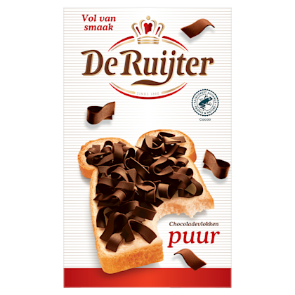 Chocoladevlokken Puur