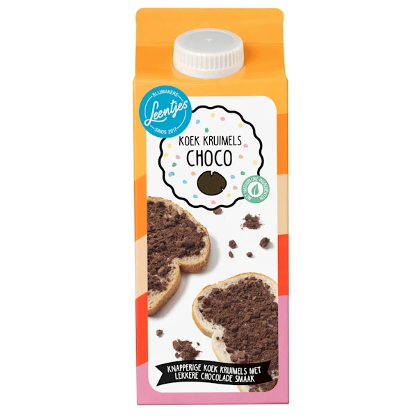 Leentjes Koek Kruimels Chocolade