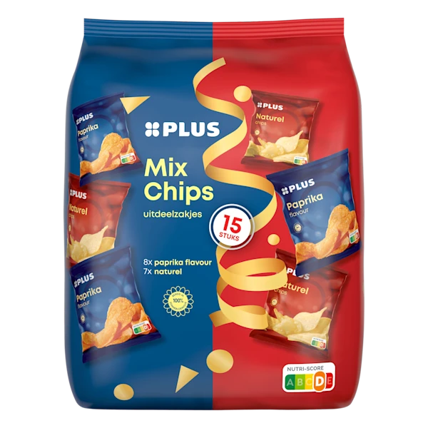 PLUS Mixzak Naturel & Paprika