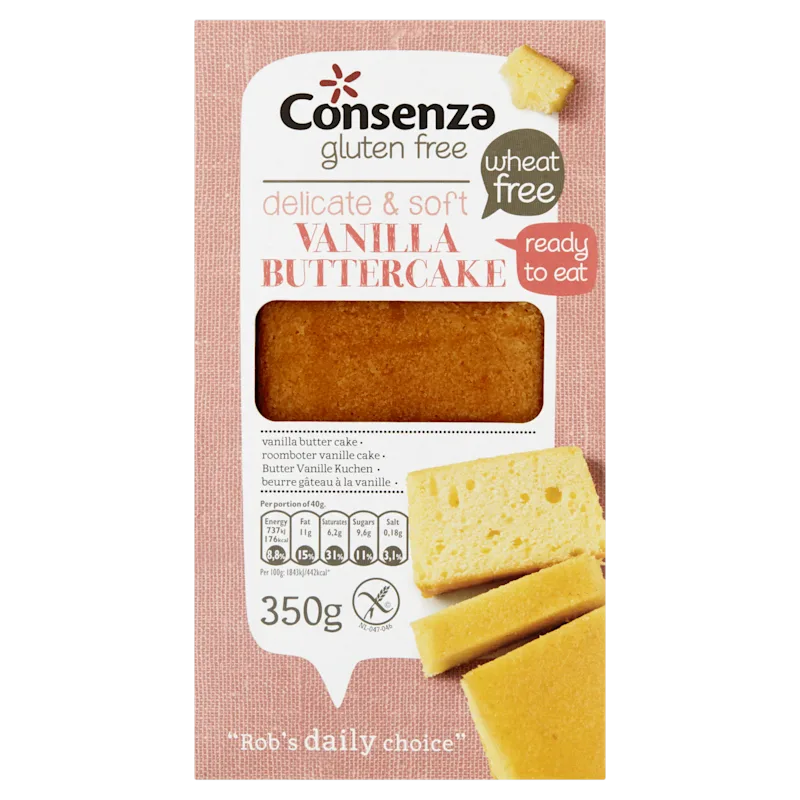 Consenza Roombotervanillecake