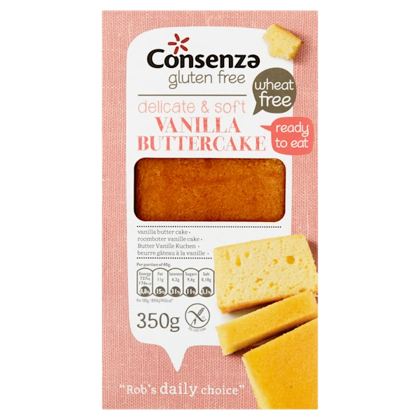 Consenza Roombotervanillecake