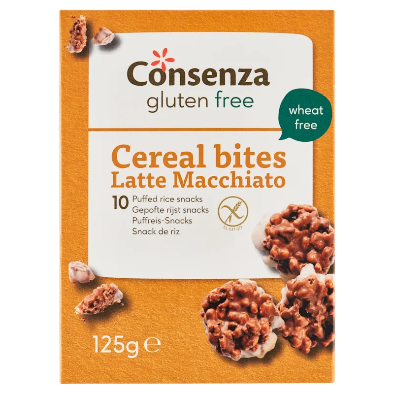 Consenza Cereal Bites Latte Macc