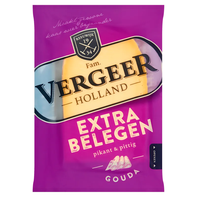Vergeer extra belegen 48+ plakken