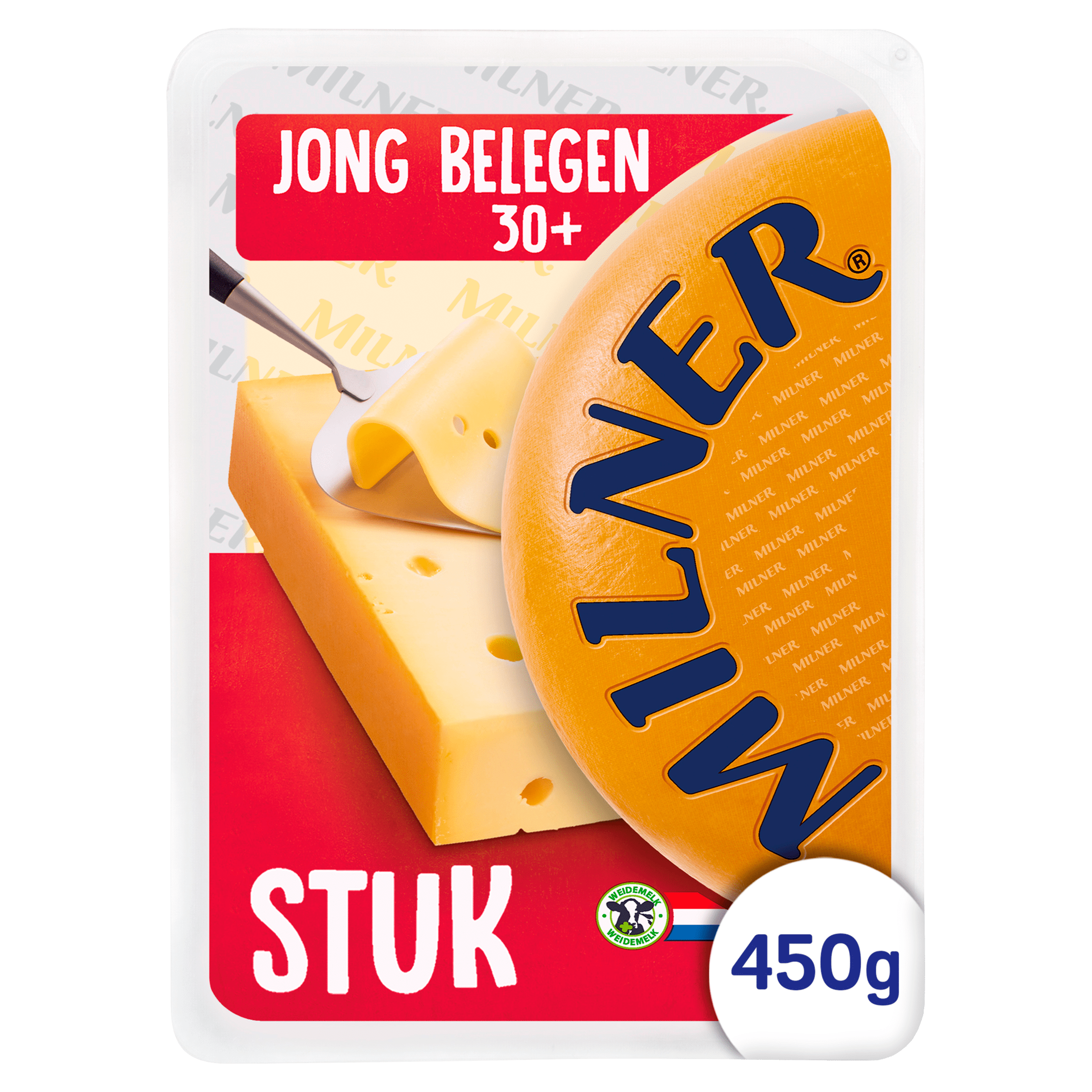 Milner Jong Belegen 30+ Stuk Per Tray 450 G