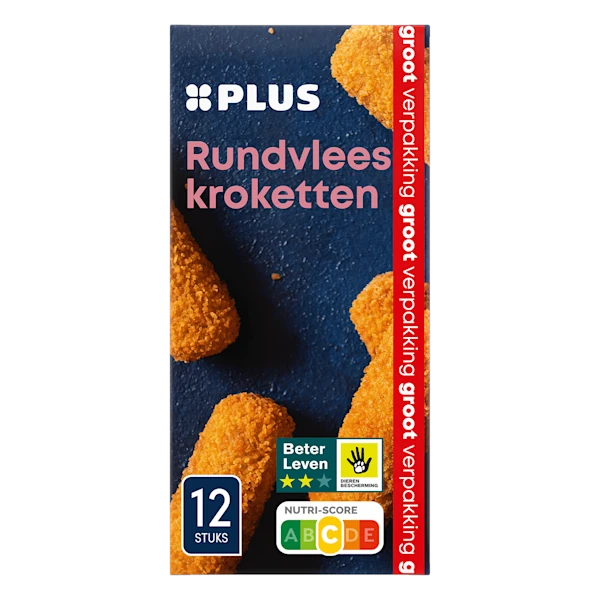 PLUS Rundvleeskroket BLK