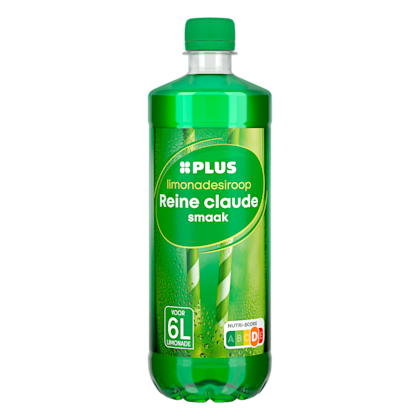 Limonadesiroop reine claude