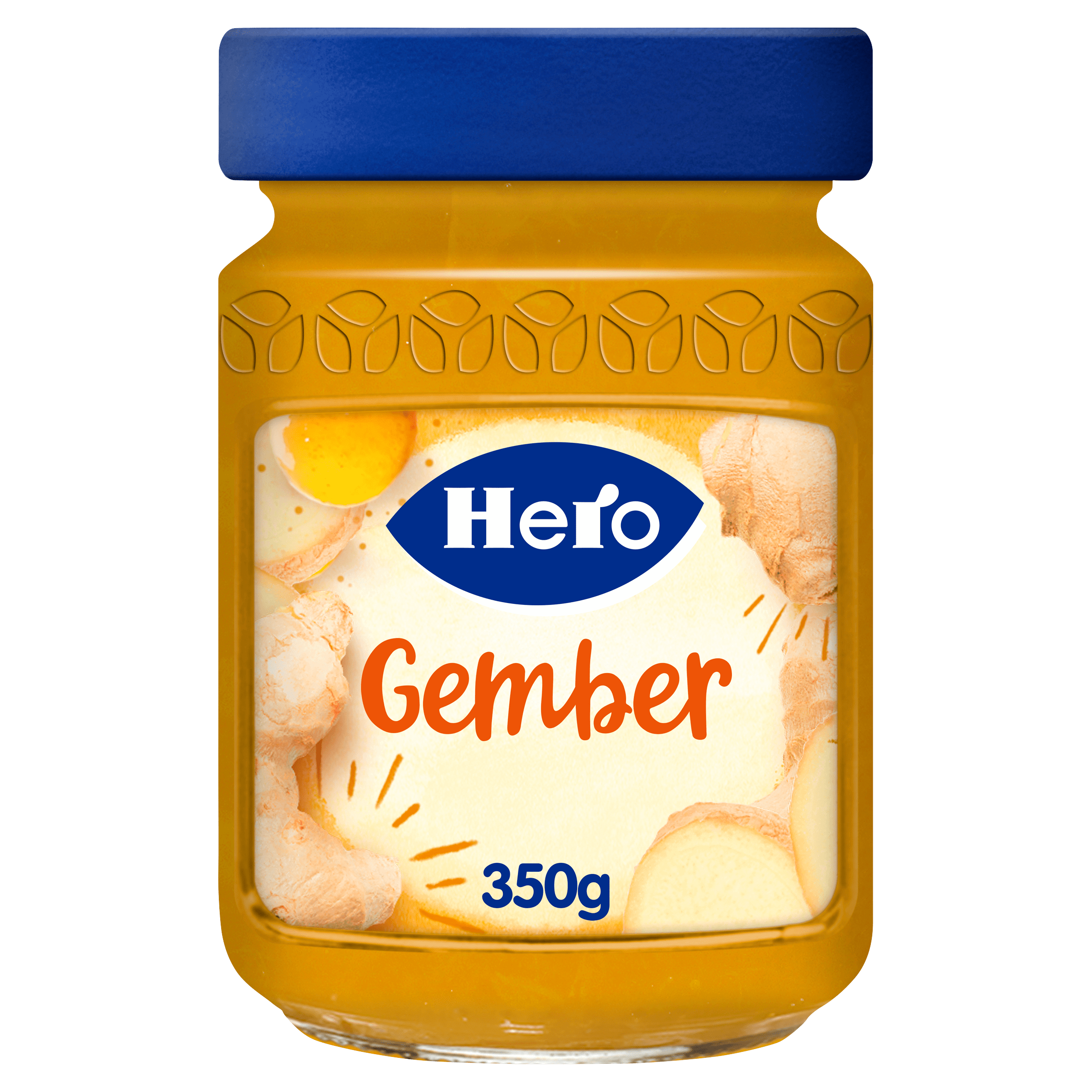 Hero Gember vruchtenspread Per Pot 350 g