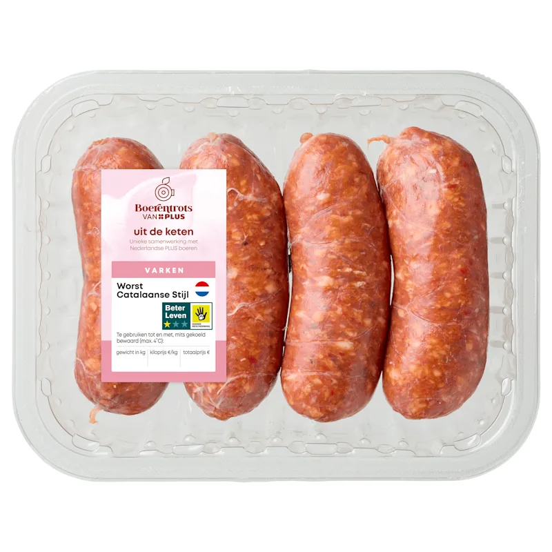 PLUS Boerentrots Worst Catalaanse Stijl