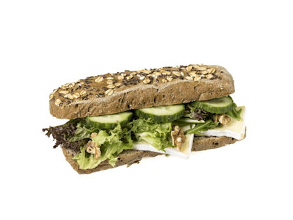 Volkoren bun brie honing walnoten