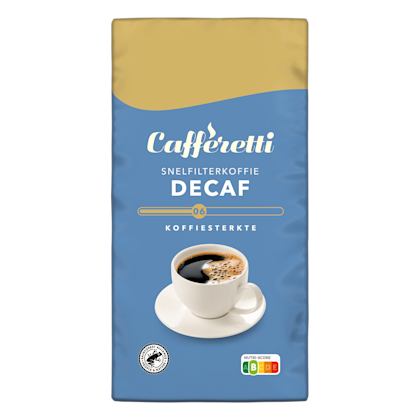 Snelfilterkoffie decaf