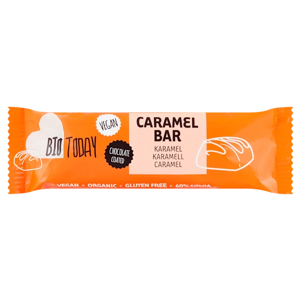 BioToday Vegan caramel bar biologisch