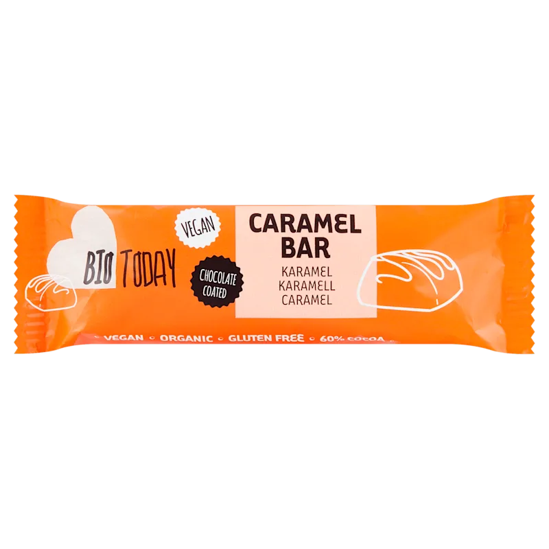 BioToday Vegan caramel bar biologisch