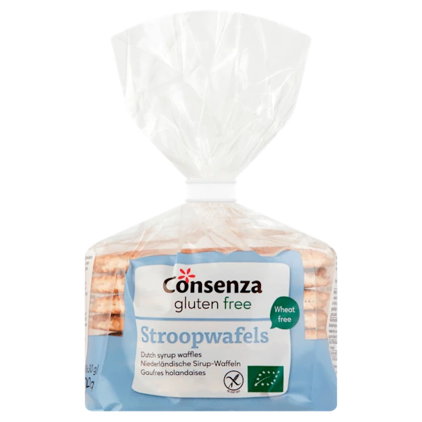 Consenza Stroopwafels glutenvrij lactosevrij
