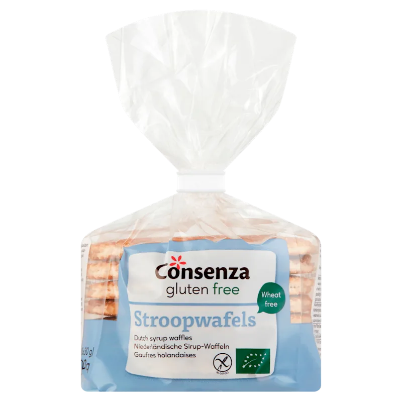 Consenza Stroopwafels glutenvrij lactosevrij