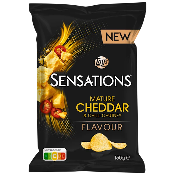 Lays Sensations mature cheddar