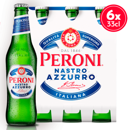 Nastro Azzuro bier fles