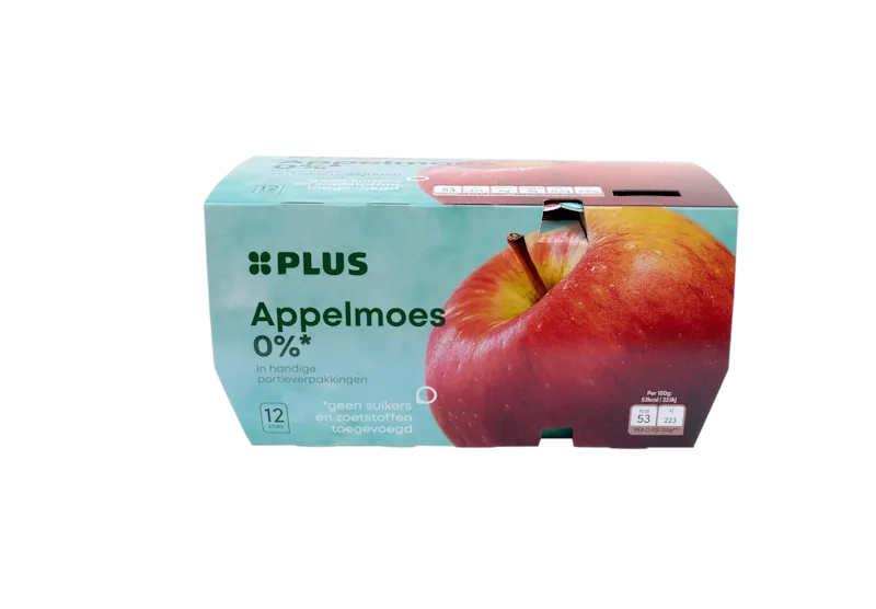 PLUS Appelmoes cups 0%