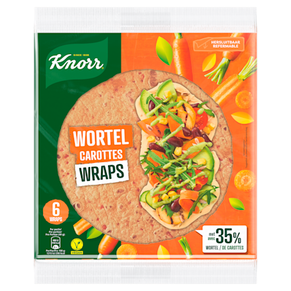 Groentewrap Wortel