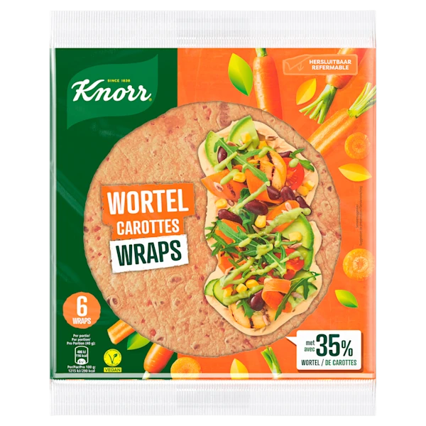 Knorr Groentewrap Wortel