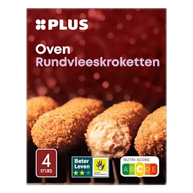 PLUS Ovenkroketten 4 stuks