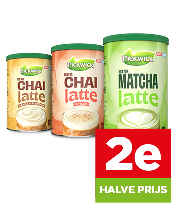 Latte van Pickwick, 2e halve prijs