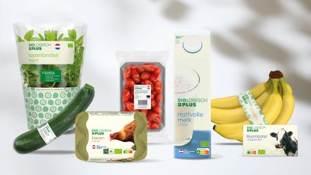 Biologische producten van PLUS.