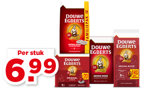 Douwe Egberts, per stuk 6.99