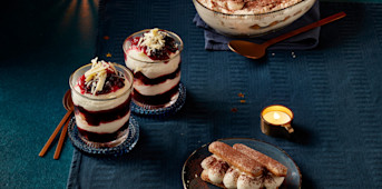 Bosvruchten tiramisu ‘in coppa’