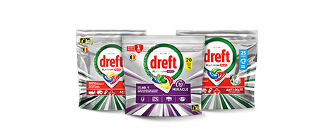 Dreft vaatwascapsules 2+3 gratis, geldig van 3 t/m 9 juni