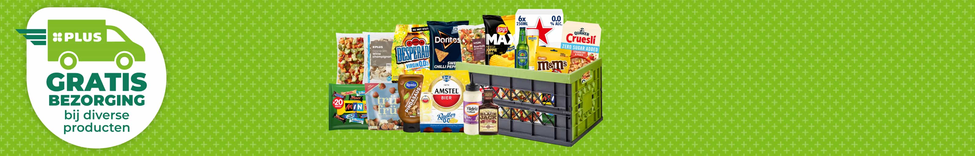 Gratis bezorging op verschillende producten