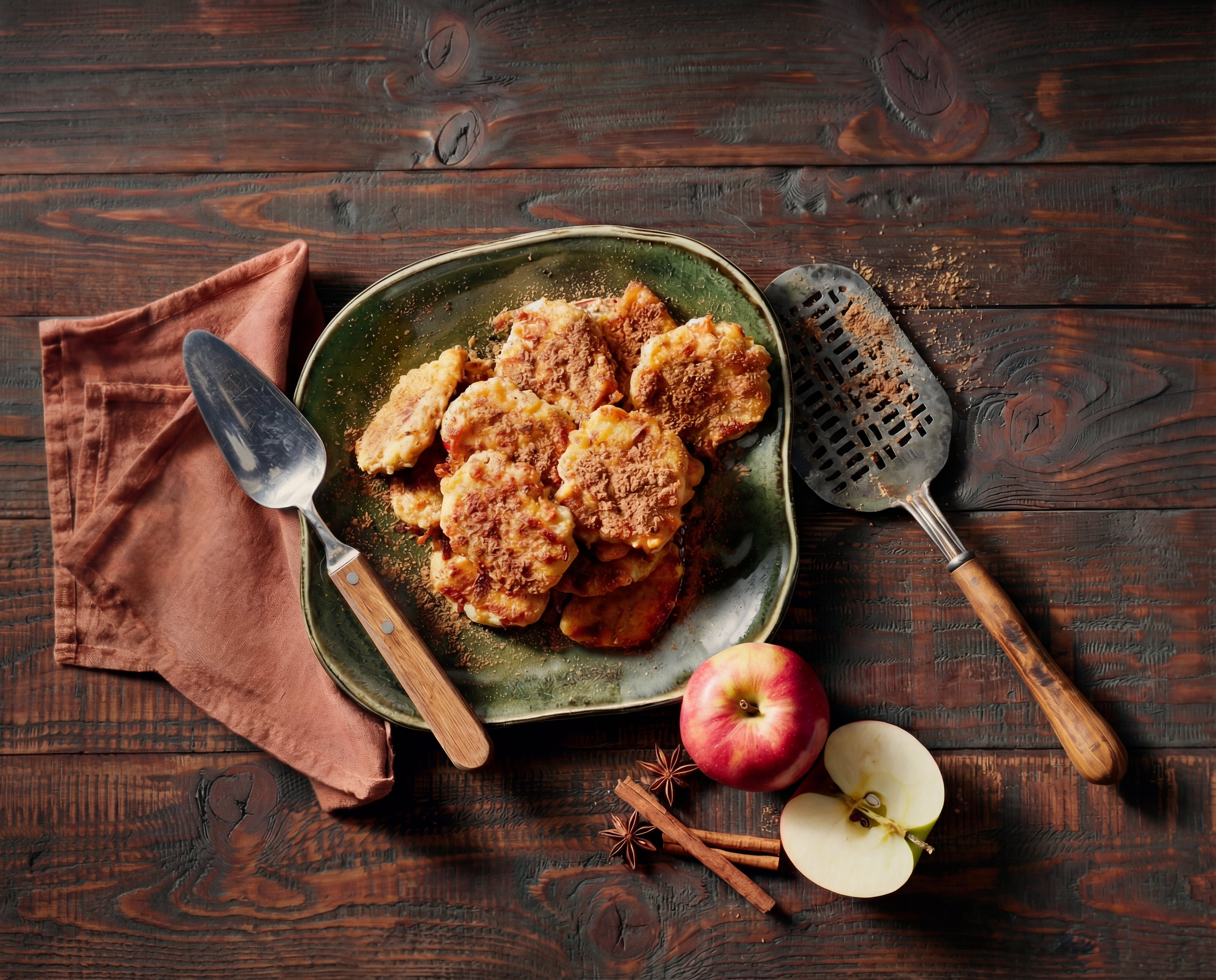 Appelbeignets uit de airfryer