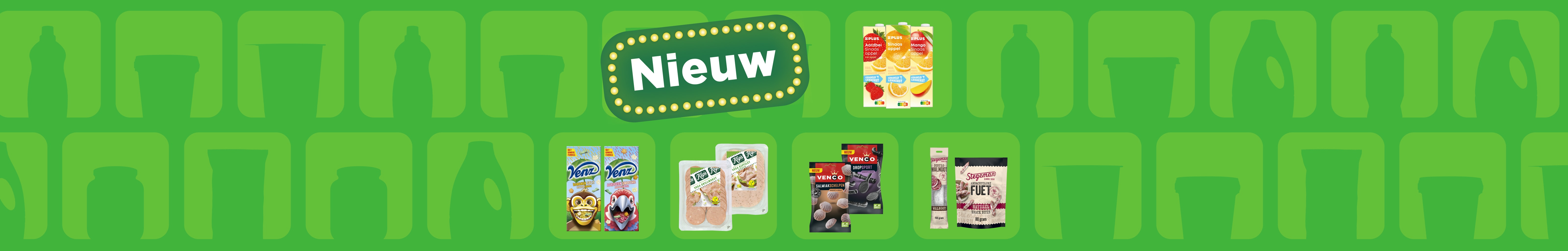 Nieuwe producten bij PLUS.