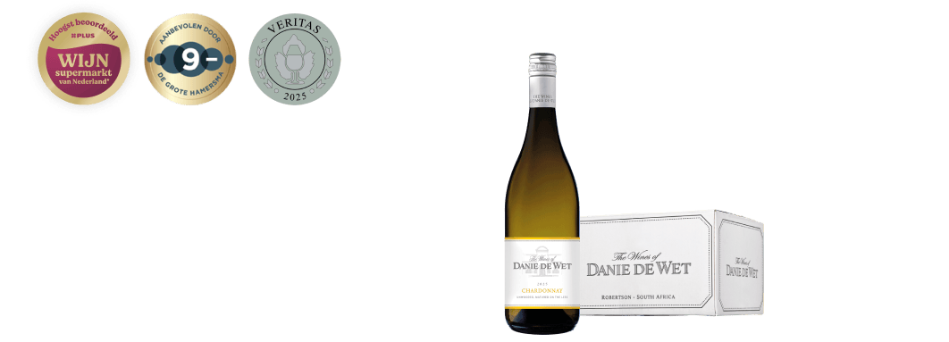 Danie de Wet Chardonnay Matured on the Lees