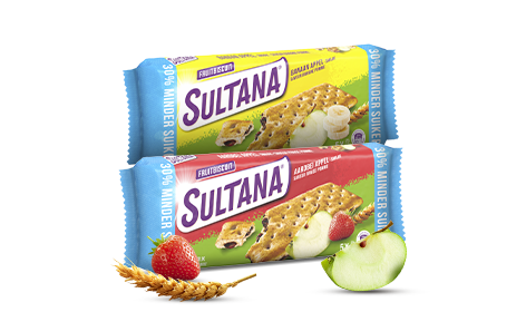 Sultana 30% minder suiker