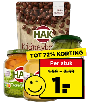 Hak aanbieding voor 1 euro