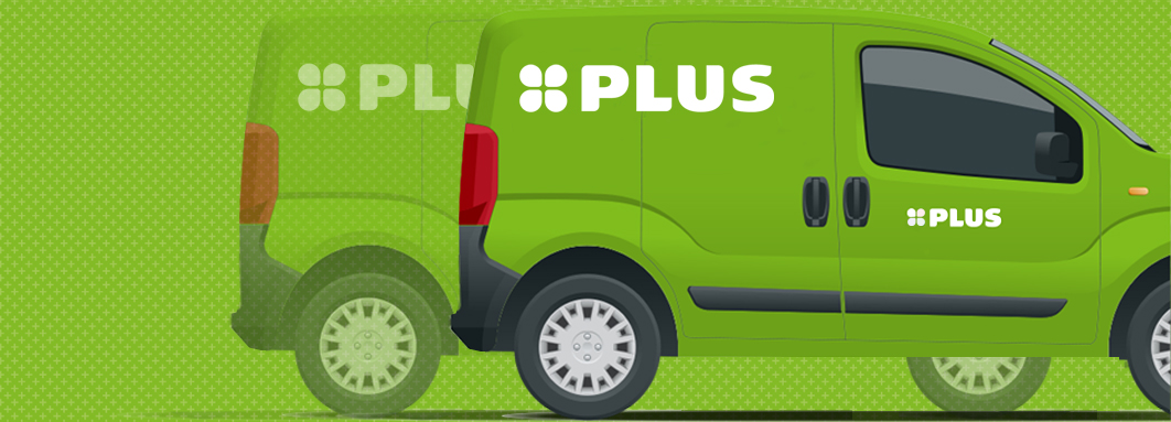 PLUS bezorgbusje
