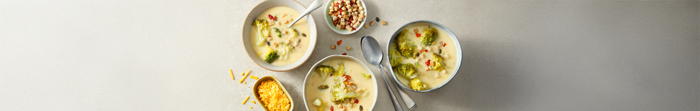 Broccoli cheddar soep