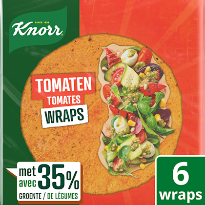 Groentewrap Tomaat